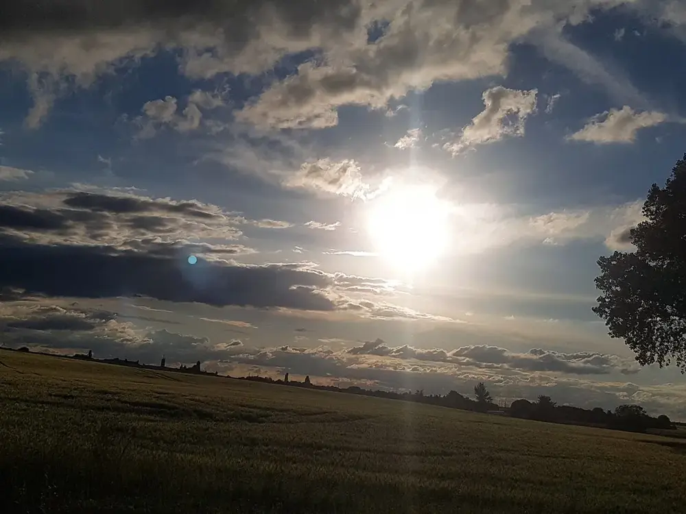 Coucher de soleil Sognolles