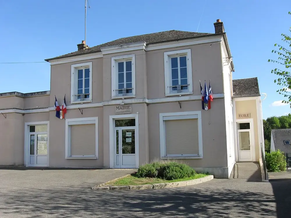 Poligny (Seine-et-Marne) Mairie  1144 1280