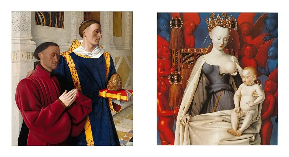 Diptyque de Melun reconstitué