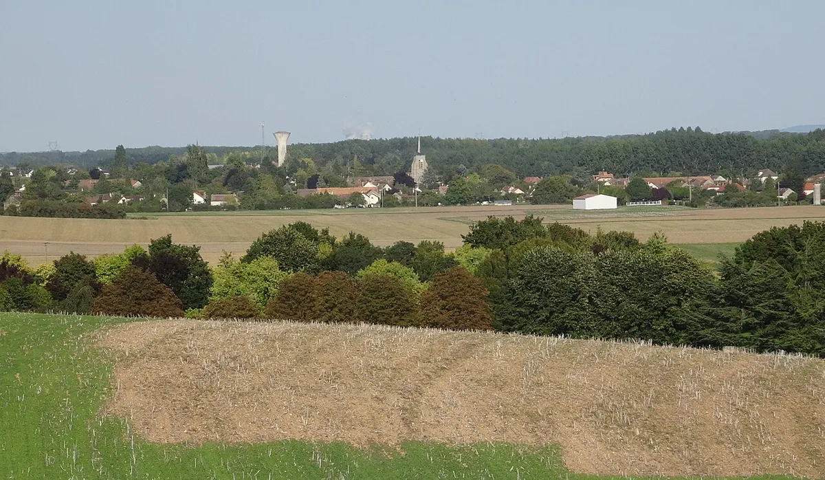 Châtenay-sur-Seine vue